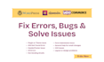 fix wordpress errors, bugs, issues, css and any wordpress problem