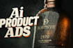 create ai 3d perfume animation , 3d bottle product video ads cgi designs