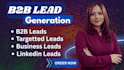 do targeted b2b lead generation, linkedin lead generation, business leads