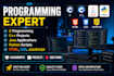 do coding assignments, app and game development projects in c, cpp, python, java