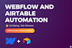 sync webflow cms with airtable using automation