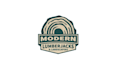 design unique super modern lumber jacks logo
