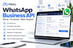 set up whatsapp business API and fix meta business suite issues