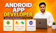 build android or flutter app or mobile app and be your expert android developer