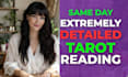 detailed tarot reading and psychic reading same day