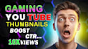 design professional youtube thumbnails design, boost CTR