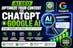 optimize ai SEO for chatgpt and google