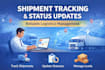 update shipment statuses and manage logistics