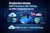deploy self hosted n8n in any vps or dedicated server
