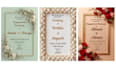 design luxury online invitations