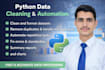 clean, format, and automate your data using python
