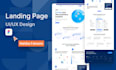design a high converting web page in figma app