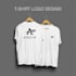 design a custom tshirt logo for clothing brands