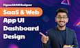 design modern saas dashboard UI for web apps UI