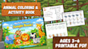create custom kids activity and learning books PDF