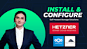 install nexlcoud, owncloud on your hetzner server