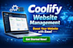 deploy and manage website with coolify self hosted paas