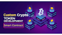 do custom crypto token development, smart contract, spl, erc20, bep20 token