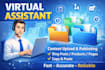 upload and publish your website and blog content