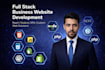 build a custom business website as a full stack developer