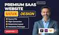 do modern saas website design and figma landing page ui ux