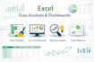 create excel dashboards and business analysis reports