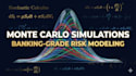 build quantitative risk models and monte carlo simulations