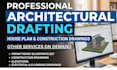 do architectural drafting house plan constructions drawings