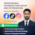 be setup SEO optimization professional facebook page