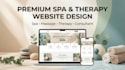 design a vagaro booking page spa website massage website therapy website vagaro