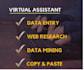 do copy paste data entry, web research and exel data entry