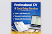 create a professional CV or resume and do fast and error free data entry