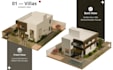 create  3d architectural renders for villas and buildings