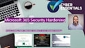do your microsoft 365 security hardening