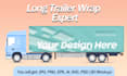 do professional long trailer wrap, truck trailer wrap