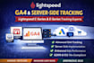 setup ga4 and server side tracking for lightspeed c series and e series
