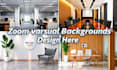 design a google meet and zoom virtual background in 2 hours