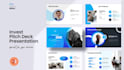 modern investor pitch deck, redesign powerpoint investor pitch deck presentation