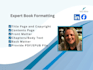 format your short story or book ready for printing
