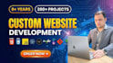 do website development, create website and custom website development