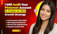 audit your account and create pinterest SEO growth strategy