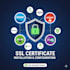 install and configure SSL certificates on nginx apache cpanel and plesk