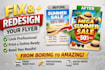 redesign your flyer to look professional