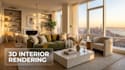 do 3d interior design, rendering, and modeling for your apartment