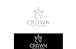 design crown show jumping stable logo