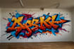 create custom graffiti art designs murals and wall arts