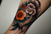 make an japanese traditional tatto art style