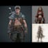 create aaa characters based on your concept art