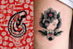 create custom logo old school traditional tattoo design
