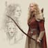 make a fantasy character ilustration